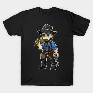 Chibi Arthur RDR2 T-Shirt